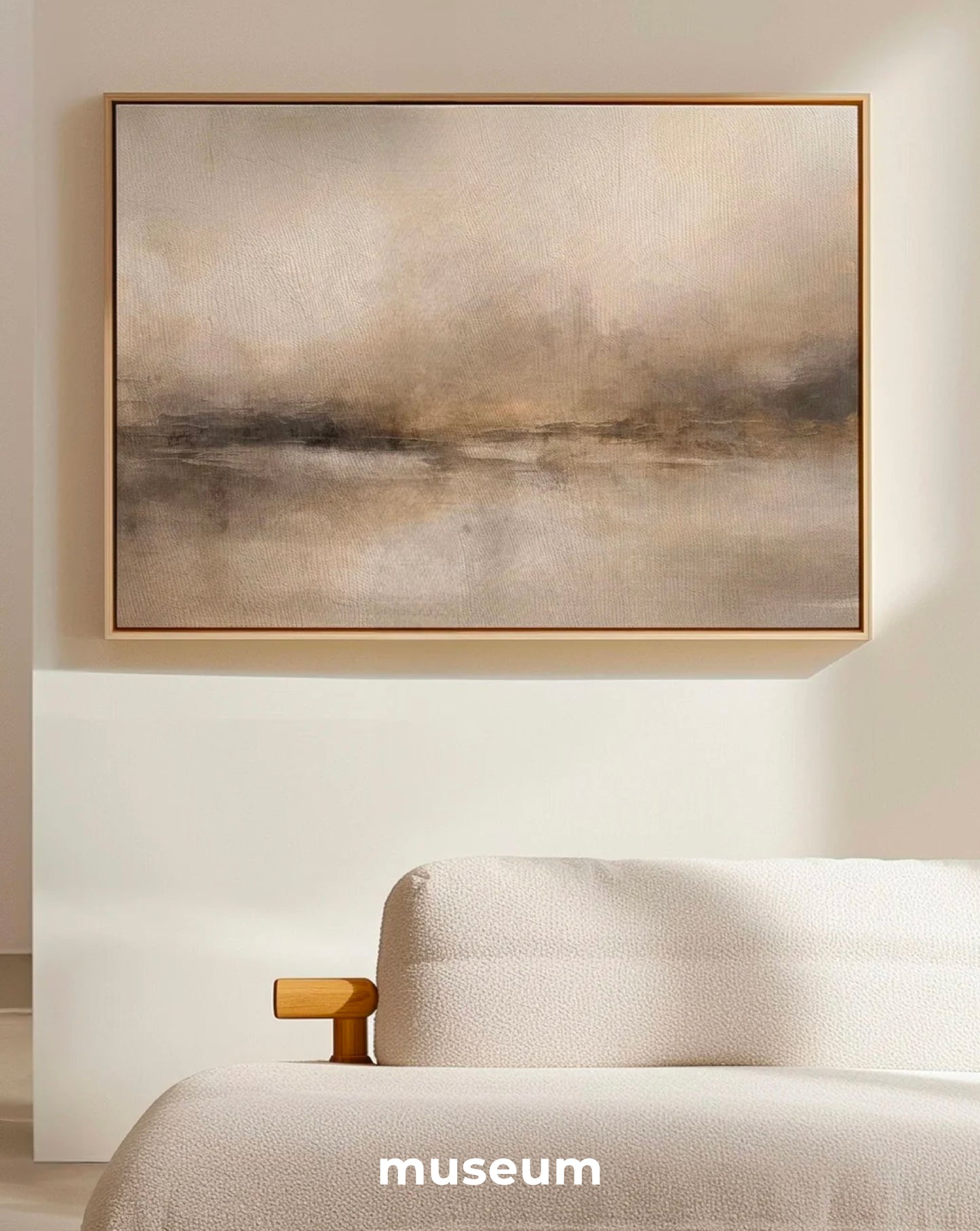 Haze Framed Canvas - Horizontal
